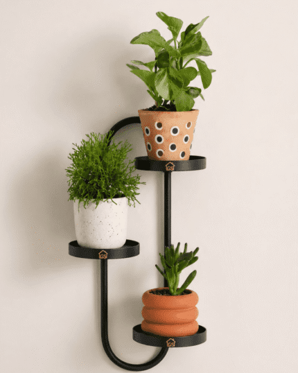 Black Vintage Wall Stand