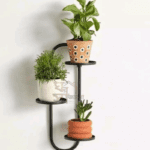 Wall‑Mounted Vintage Plant Stand