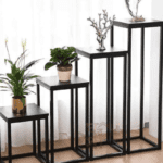 Square Metal Plant Stand